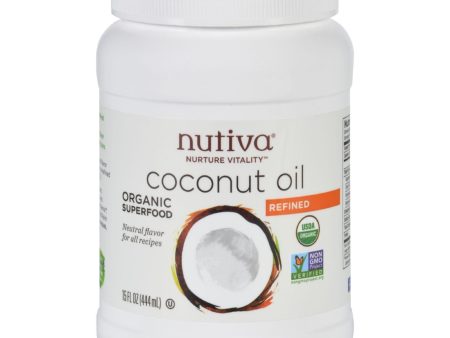 Nutiva Coconut Oil - Organic - Superfood - Refined - 15 Oz Hot on Sale