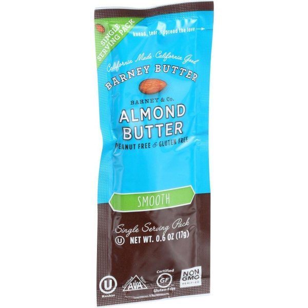 Barney Butter Almond Butter - Single - .6 Oz - Case Of 24 Online now