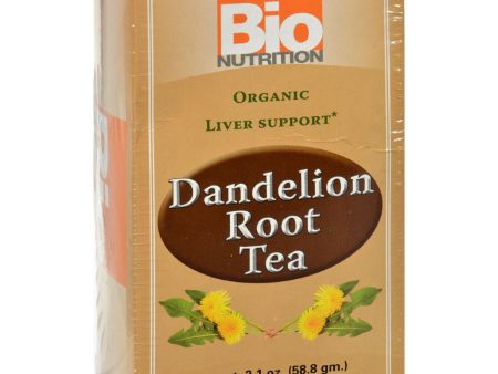 Bio Nutrition Tea - Dandelion Root - 30 Bags For Discount