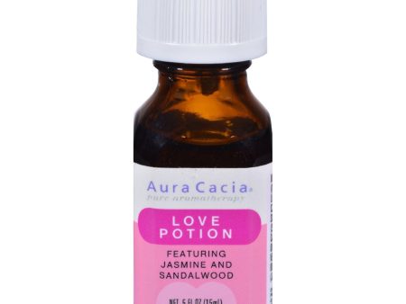 Aura Cacia Essential Solutions Oil Love Potion - 5 Fl Oz Online Hot Sale