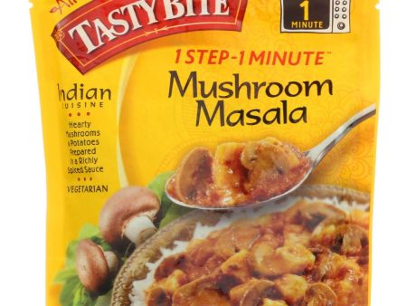 Tasty Bite Entree - Indian Cuisine - Mushroom Masala - 10 Oz - Case Of 6 Hot on Sale