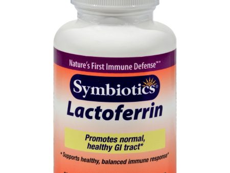 Symbiotics Lactoferrin 100% - 60 Capsules For Discount