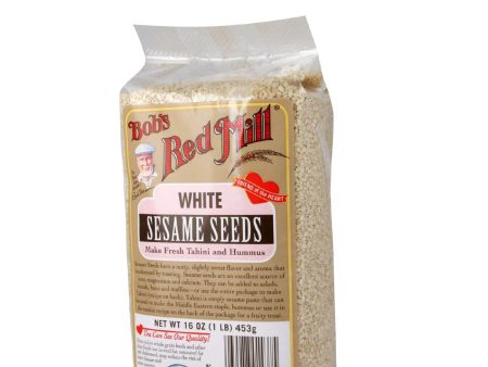 Bob s Red Mill White Sesame Seeds - 16 Oz - Case Of 4 For Cheap