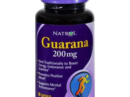 Natrol Guarana - 200 Mg - 90 Capsules Discount