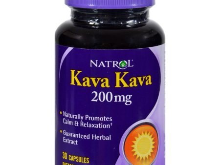 Natrol Kava Kava 200 Mg - 30 Caps Online