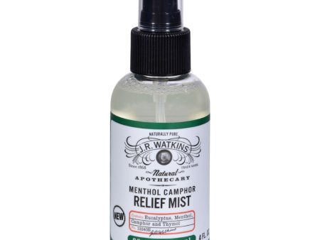 J.r. Watkins Menthol Camphor Relief Mist - 4 Oz on Sale