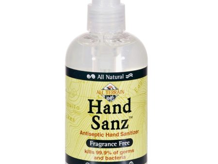 All Terrain All-natural Hand Sanz Fragrance Free - 8 Fl Oz Online Hot Sale