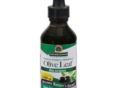 Nature s Answer Oleopein Olive Leaf Alcohol Free - 2 Fl Oz Supply