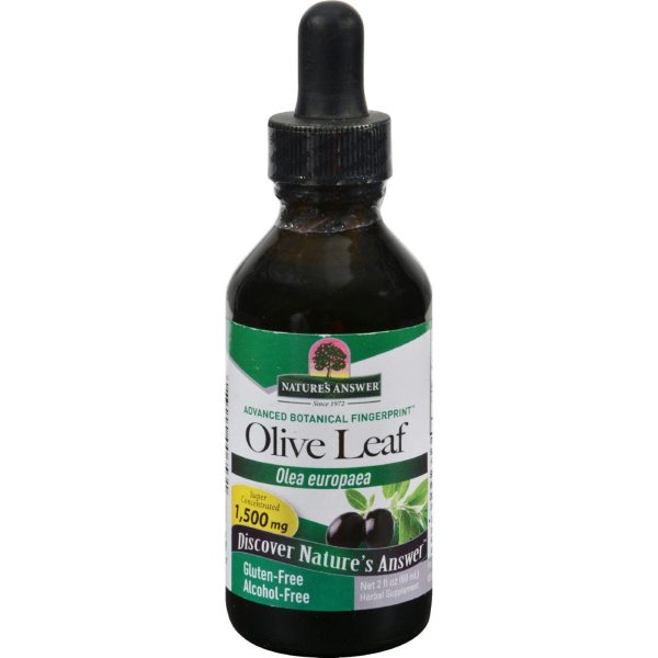 Nature s Answer Oleopein Olive Leaf Alcohol Free - 2 Fl Oz Supply