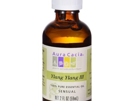 Aura Cacia Essential Oil Ylang Ylang Iii - 2 Fl Oz Online Hot Sale