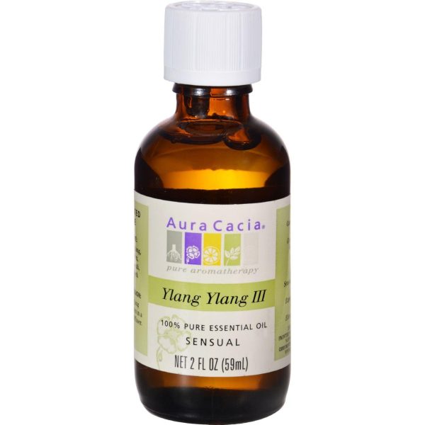 Aura Cacia Essential Oil Ylang Ylang Iii - 2 Fl Oz Online Hot Sale