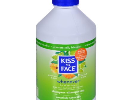 Kiss My Face Whenever Shampoo Green Tea And Lime - 32 Fl Oz Online