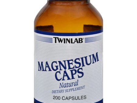 Twinlab Magnesium Caps - 400 Mg - 200 Capsules Sale