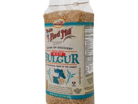 Bob s Red Mill Red Bulgur - Hard Wheat Ala - 28 Oz - Case Of 4 For Sale