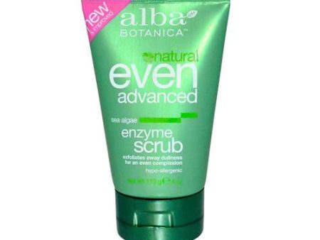 Alba Botanica Natural Even Advanced Sea Algae Enzyme Scrub - 4 Fl Oz Cheap