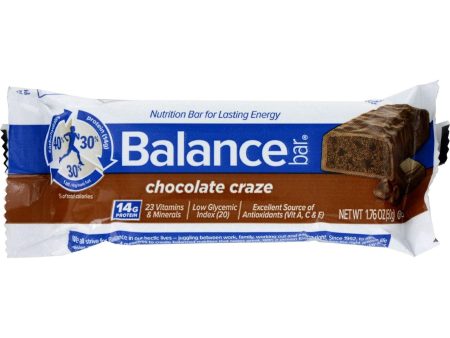 Balance Bar - Chocolate Craze - 1.76 Oz - Case Of 6 Hot on Sale