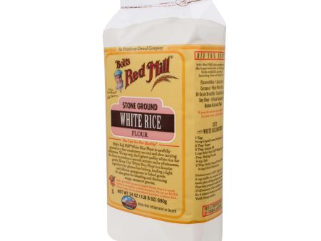 Bob s Red Mill Gluten Free White Rice Flour - 24 Oz - Case Of 4 Online Sale