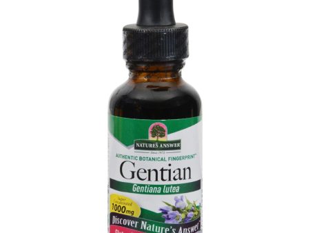 Nature s Answer Gentian Root - 1 Oz Online