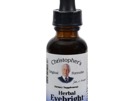 Dr. Christopher s Herbal Eyebright - 1 Fl Oz Hot on Sale