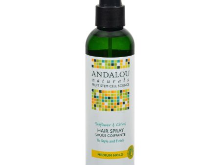 Andalou Naturals Perfect Hold Hair Spray Sunflower And Citrus - 8.2 Fl Oz For Discount