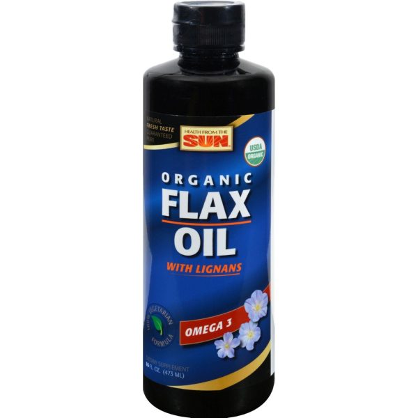 Health From The Sun Omega 3 Flax Lignan Gold - 16 Oz Online