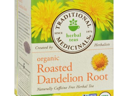 Traditional Medicinals Organic Roasted Dandelion Root Tea - Caffeine Free - 16 Bags Fashion