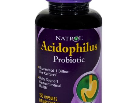 Natrol Acidophilus Probiotic - 100 Mg - 150 Capsules For Cheap