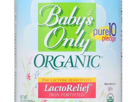 Babys Only Organic Toddler Formula - Organic - Lactorelief - Lactose Free - 12.7 Oz - Case Of 6 Cheap