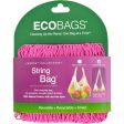 Ecobags Market Collection String Bags Long Handle - Fuchsia - 1 Bag Online now