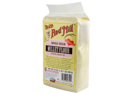 Bob s Red Mill Millet Flour - 23 Oz - Case Of 4 For Discount