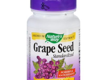 Nature s Way Grape Seed Standardized - 30 Capsules Online Sale