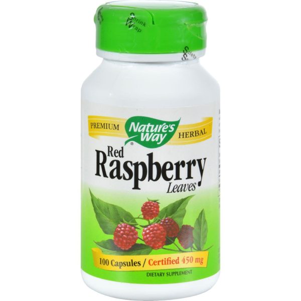 Nature s Way Red Raspberry Leaves - 100 Capsules Online Sale