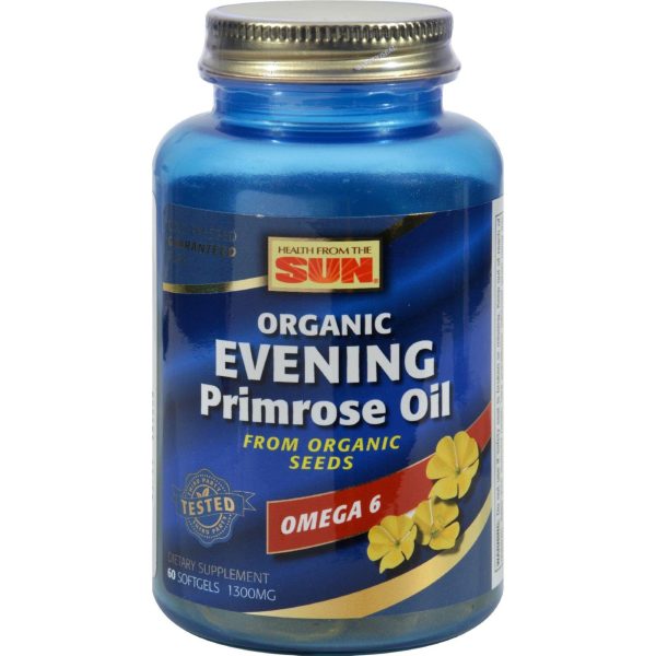 Health From The Sun Evening Primrose Oil - 60 Softgels Hot on Sale