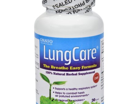 Canfo Natural Products Lungcare - 30 Tablets Discount