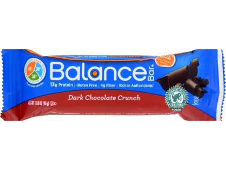 Balance Bar - Dark Chocolate Crunch - 1.58 Oz - Case Of 6 Fashion