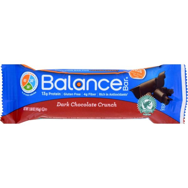 Balance Bar - Dark Chocolate Crunch - 1.58 Oz - Case Of 6 Fashion