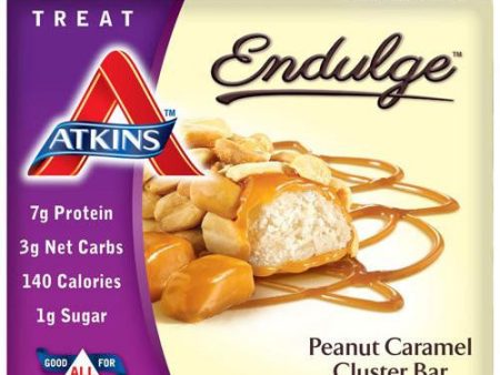 Atkins Endulge Pieces - Pecan Caramel Cluster Bar - 5 Oz For Sale