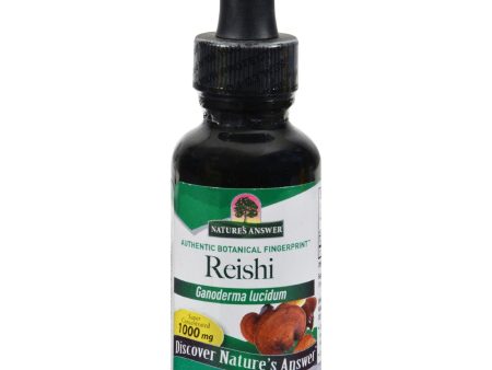 Nature s Answer Reishi Fruiting Body Alcohol Free - 1 Fl Oz Online Sale