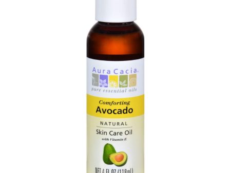 Aura Cacia Natural Skin Care Oil Avocado - 4 Fl Oz on Sale