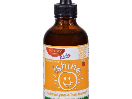 Bioray Kids Ndf - Shine - Drops - Raspberry - 4 Oz Online Sale