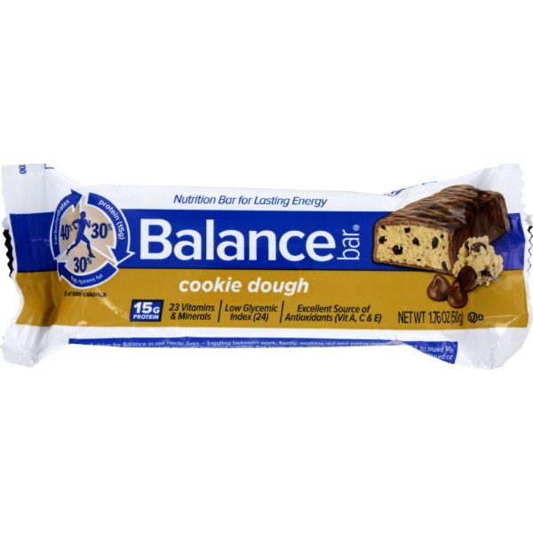 Balance Bar - Cookie Dough - 1.76 Oz - Case Of 6 on Sale