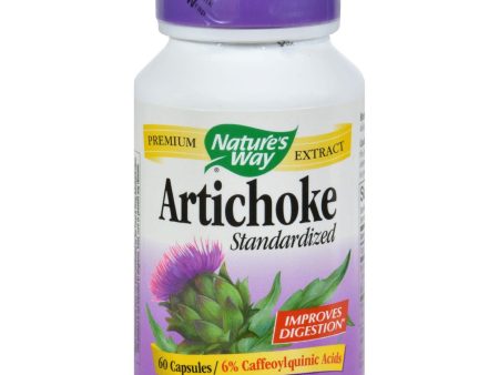 Nature s Way Artichoke Standardized - 60 Capsules Online Sale