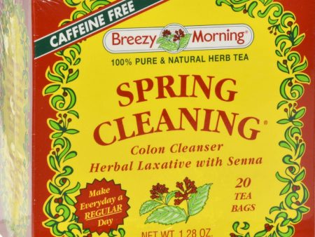 Breezy Morning Teas Spring Cleaning Herbal Tea - 20 Tea Bags Fashion