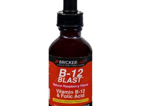 Bricker Labs Blast B12 Vitamin B12 And Folic Acid - 2 Fl Oz Online