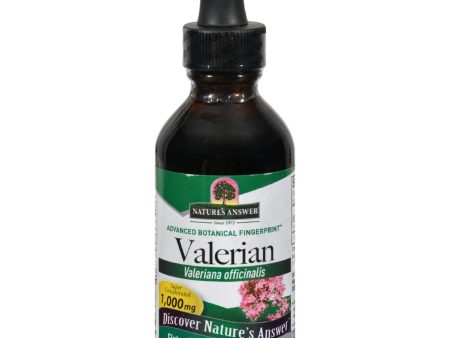 Nature s Answer Valerian Root Alcohol Free - 2 Fl Oz Fashion