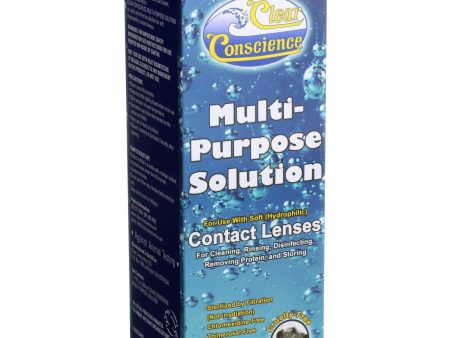 Clear Conscience Multi Purpose Contact Lens Solution - 12 Oz Online Hot Sale