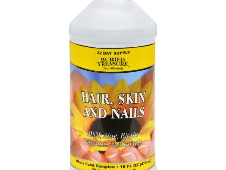 Buried Treasure Hair Skin And Nails Complete - 16 Fl Oz on Sale