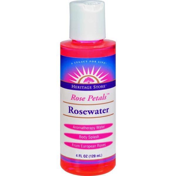 Heritage Products Rose Petals Rosewater - 4 Fl Oz Online Sale