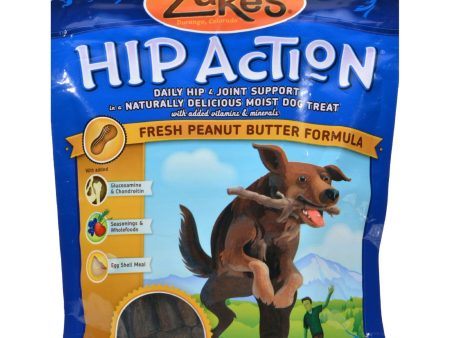 Zuke s Hip Action Dog Treats - Peanut Butter Formula - Case Of 12 - 6 Oz Fashion