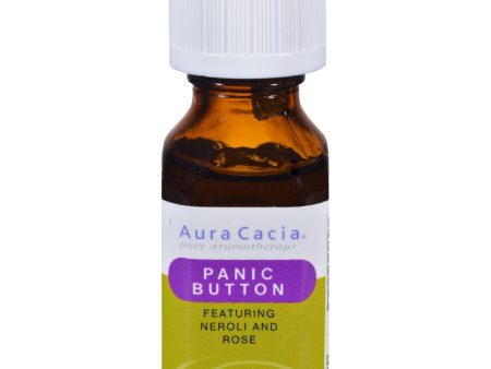 Aura Cacia Essential Solutions Oil Panic Button - 0.5 Fl Oz Online Sale